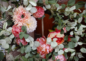 Silk Flower Wreath