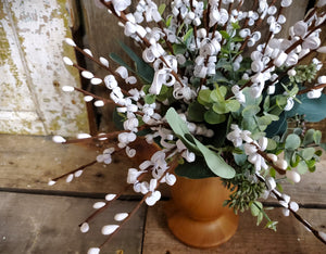 White Silk Floral Arrangment