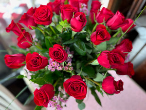 Valentine's Day Rose Bouquet, Long-Stemmed