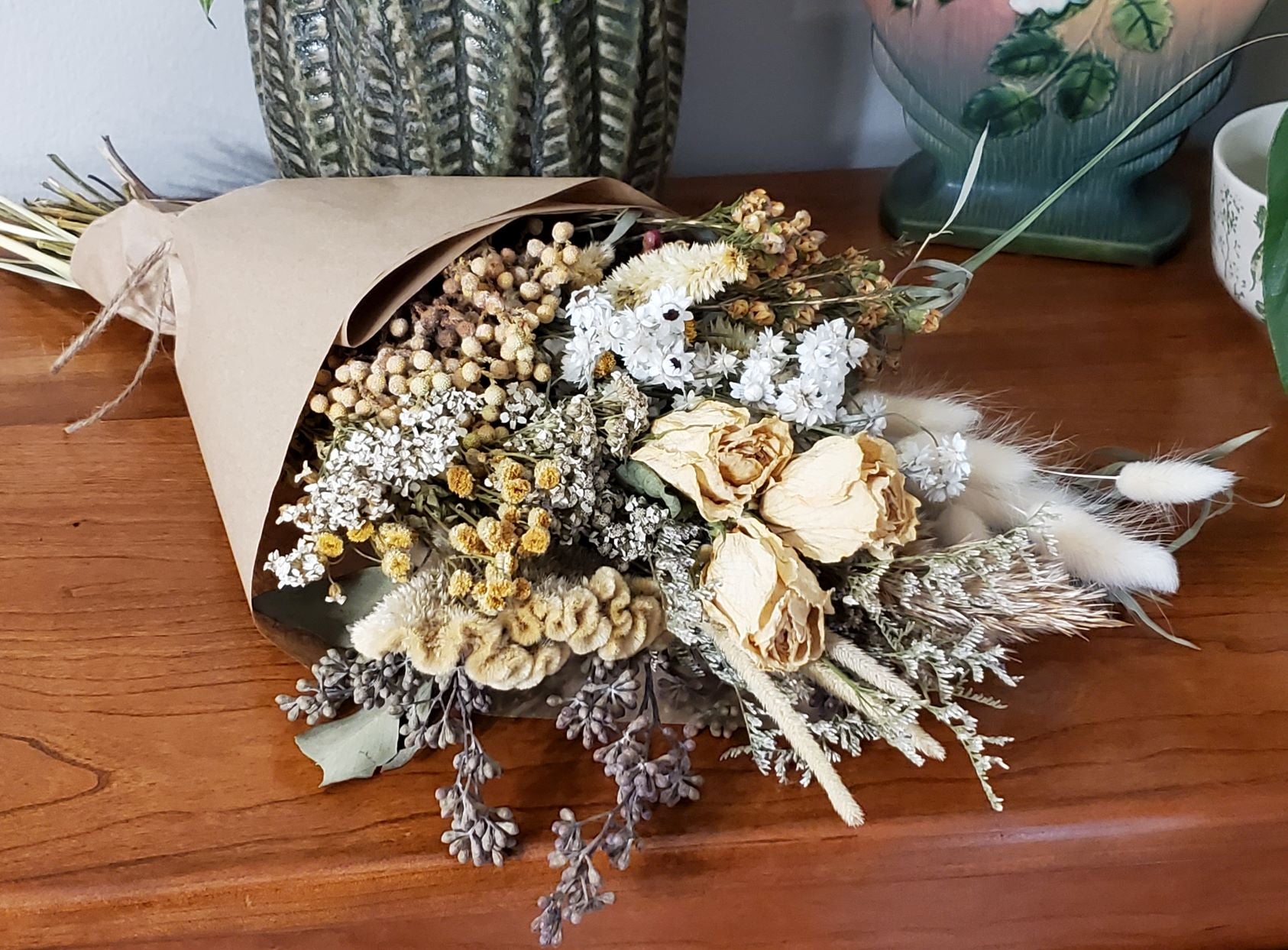 Bouquet Natural Dried Flowers Decoration